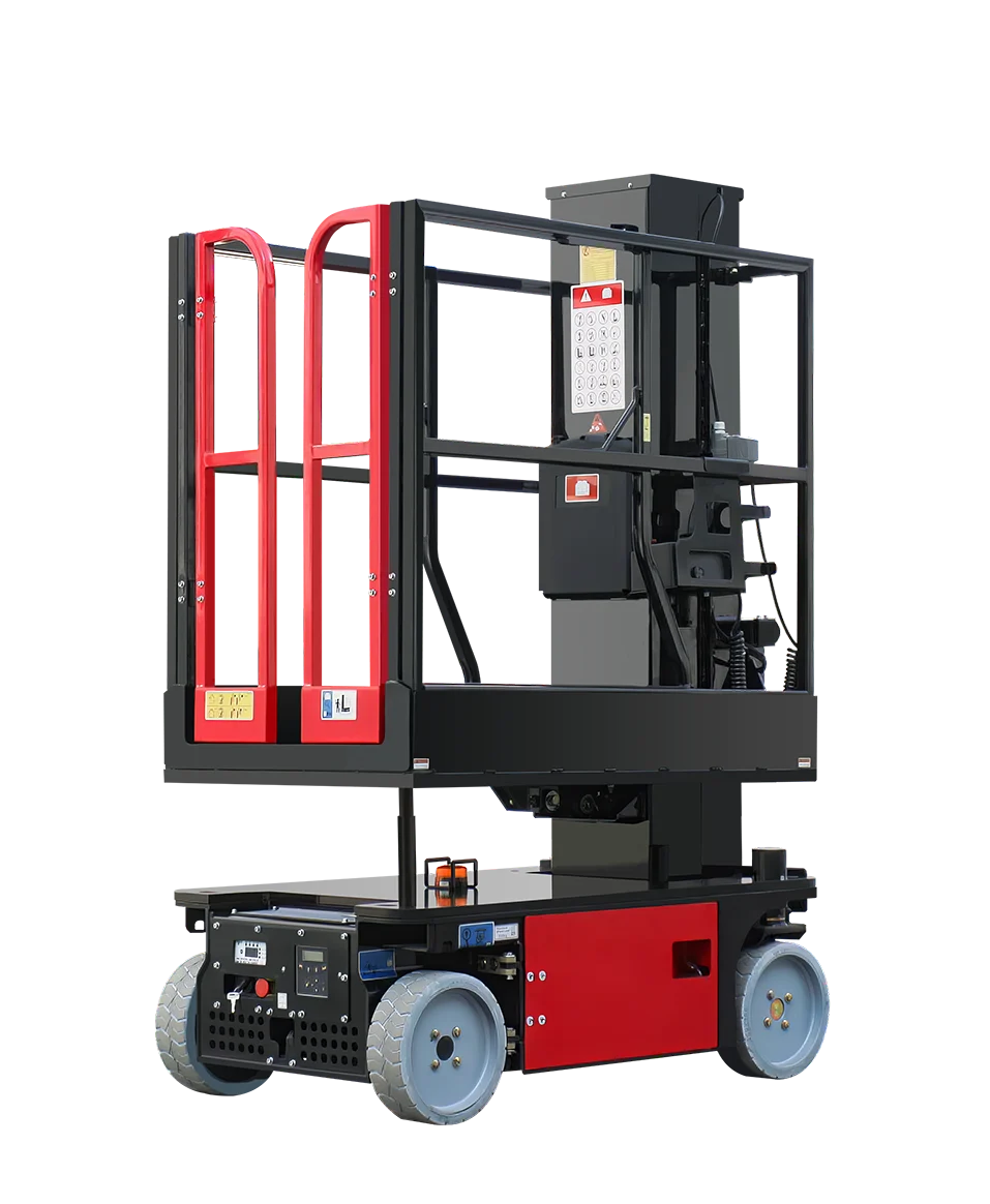 Self-Propelled Vertical Mast with Jib